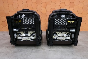 фото thumb №15, Bmw x4 g02 lci салон сидіння диван обшивки mokka sport вентиляція нагрівання