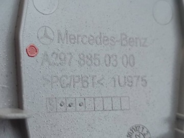 фото thumb №7, Mercedes-benz eqs a297 w297 заглушка фаркоп бампера зад a2978850300