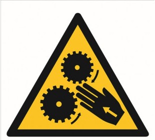 Uwaga wirujące elementy GE013B2PN