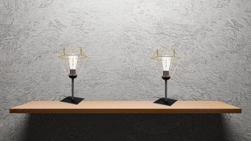 LAMPKA STOJĄCA BIURKOWA STOŁOWA DIAMENT LOFT