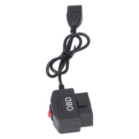 48 cm/18.9in кабель живильний obd з кнопка Оригінал, фото thumb