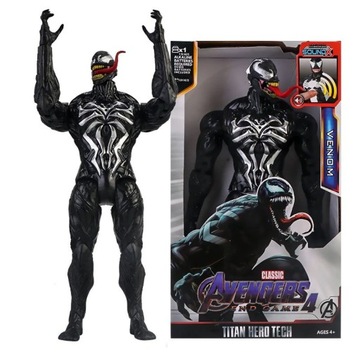 VENOM БОЛЬШАЯ ФИГУРКА МСТИТЕЛЕЙ СВЕТОВОЙ ЗВУК 30 СМ