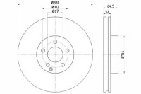 фото thumb №1, Textar тормозные диски тормозные 2szt mercedes перед c219 w