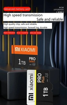 Карта памяти Xiaomi Карта памяти microSD емкостью 1 ТБ