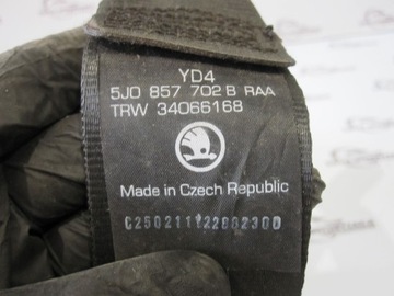 фото thumb №8, Skoda fabia ii рестайлинг 11r pas безопасности правый перед 5j0857702b