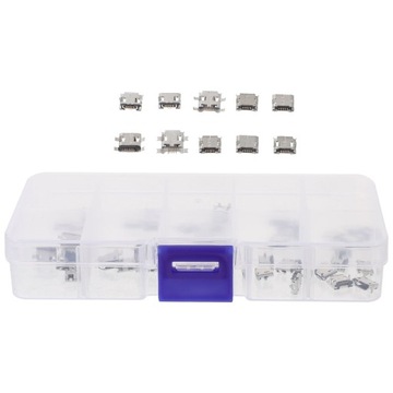50 шт. USB-адаптер для пайки порта Micro USB