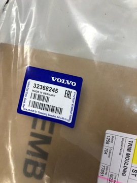 фото thumb №10, Volvo xc90 планка декоративная стёкла кузов левая 16-