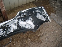 фото thumb №9, Renault clio iii 3 05-09 3d бампер задняя przed liftem lak:0v369