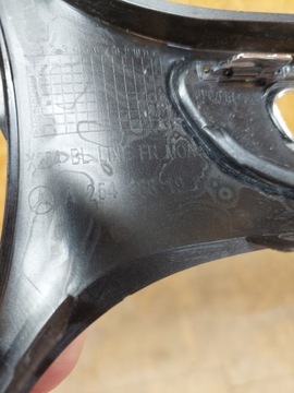 фото thumb №9, Mercedes glc рестайлінг w254 решітка радіатора накладка хромовані елементи