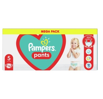 Pampers Pieluchomajtki Mega Box 5 - 96 szt