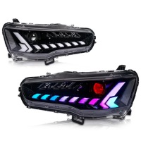 фото thumb №3, Фари автомобільні led rgb do фари mitsubishi lancer ex 2008-2023 refit