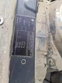 фото thumb №7, Поріг накладка зовнішня поріг нижня ліва schwarz 2 7 033 759 bmw e60