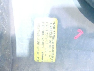 фото thumb №6, Планка порогова накладка ліва saab 94x 9-4x