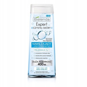 Bielenda EXPERT Мицеллярный флюид 3в1 УВЛАЖНЯЮЩИЙ 400