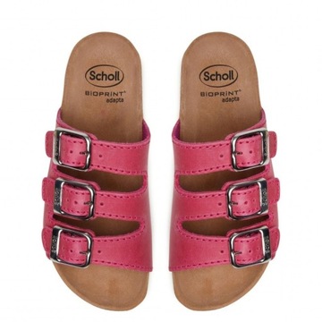 Обувь SCHOLL, кожаные медицинские шлепанцы RIO WEDGE