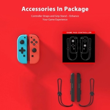 Разноцветная беспроводная панель для консоли Nintendo Switch.