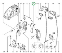 фото thumb №8, Трос тягa замка двері renault trafic ii задня 8200148264 8465000qac