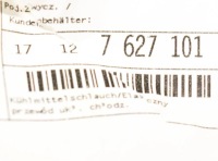 Bmw 3 f30 лівий патрубок радіатора води 17127627101 7627101 2015 оригінальний Київ, фото thumb