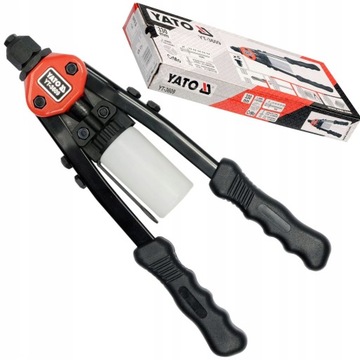YATO NITOWNICA DŹWIGNIOWA DO NITÓW 3.2 - 6.4mm 3SZCZĘKI 330MM YT-3609