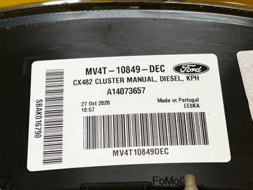 фото thumb №7, Спидометр виртуальный cockpit дисплей приборы ford kuga mk3 дизель