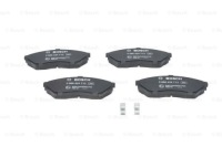 фото thumb №15, Гальмівні колодки ham. mitsubishi pajero pinin 99- bosch 986 424 713 набір гальмівних колодок