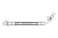 фото thumb №1, Nk шланг гальмівний elast. opel перед movano 98-