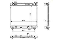 фото thumb №2, Радіаторів toyota yaris 1,4d d4d 06- nrf