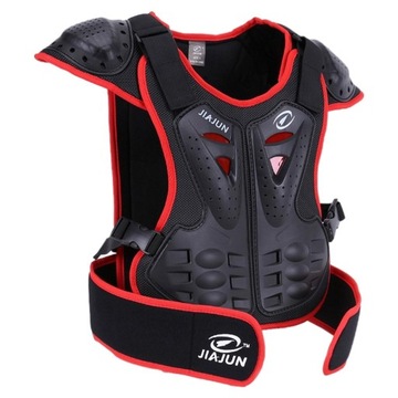 Dziecięca kamizelka ochronna Motocross Chest Green S
