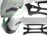 фото thumb №12, Mercedes gla amg gla45 4.5 x156 w156 13-17 бампер бампер + спойлер перед