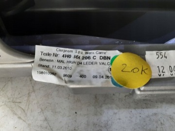 фото thumb №14, Audi a8 s8 d4 4h 2010 сидіння диван салон оббивка комплект шкіра