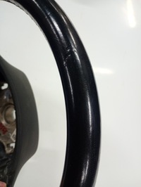 фото thumb №10, Vw golf v + plus воздуховод обшита кожаный руль колесо руля