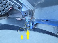 фото thumb №15, Toyota c-hr chr lift 2019-2024 19-24 бампер передній перед решітка молдинг