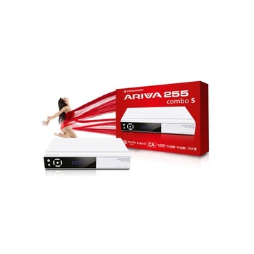 Комбинированный декодер спутникового телевидения Ferguson Ariva 255 DVBT-2 HEVC DVB-S2 DVB-C