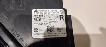 фото thumb №16, Лампа полный led левая правая vw touran 3 iii 5ta 5tb