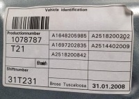 фото thumb №2, Механізм скло правий перед mercedes r-kl w251