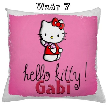 ПОДУШКА HELLO KITTY + НАЗВАНИЕ РАЗЛИЧНЫХ УЗОРОВ В ПОДАРОК