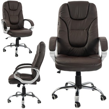 Вращающееся офисное кресло TILT Artnico Iris Office Chair, темно-коричневый