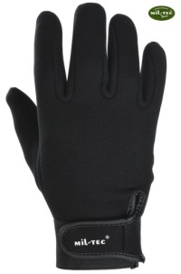 НЕОПРЕНОВЫЕ ветрозащитные перчатки Mil-Tec Black L
