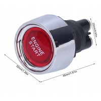 фото thumb №4, Кнопка двигатель запуск стоп выключатель зажигания