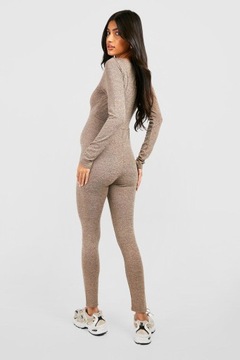 Вязаный комбинезон для беременных boohoo Marl 38