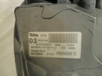 фото thumb №13, Лампа правый перед eu 89033104 81110-0h030 peugeot 107 ładna