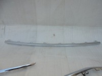 фото thumb №11, Nowe ori оригинальный номер комплект накладки хром бампера перед mercedes eqa a243 21- slask