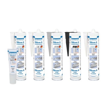 WEICON Silicone A 85 мл|прозрачный|исключительно универсальная наклейка