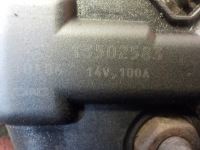 Insignia zafira 2.0 cdti 12r 130km a20dt генератор 13502585 Зі Шроту, фото thumb