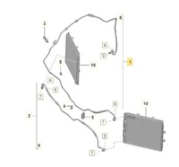 фото thumb №7, Шланг радіатора кондиціонера porsche 992816528c