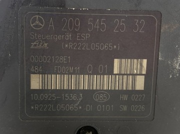 фото thumb №7, Блок керування насос abs гальмівна mercedes w203 a2095452532
