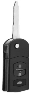 фото thumb №1, Корпус пульта pilot mazda 2 3 5 6 cx-7 rx-8 3 кнопки