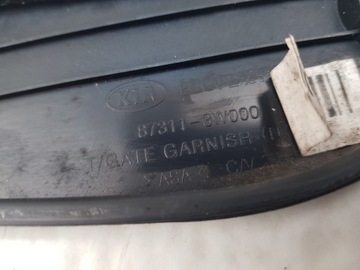фото thumb №8, Kia sportage iii планка накладка крышки задней оригинал