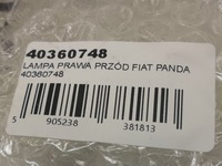 фото thumb №10, Лампа правый перед fiat panda i 1980-2003 nowa magneti marelli 40360748