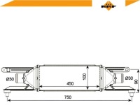 Nrf 30751 радіатор повітря наддувний Ціна, фото thumb